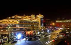 商业广场景观亮化
